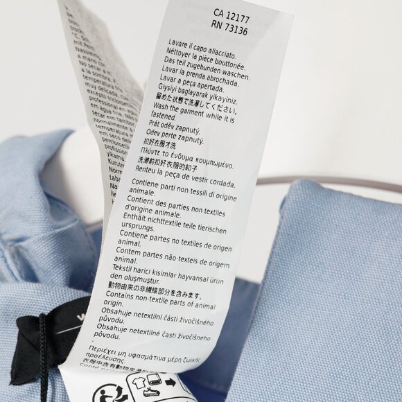 Weekend Max Mara Racer Light Blue Cotton & Linen Short Dress - Picture 11 of 11